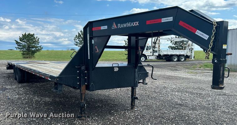image for item LV9095 2023 RawMaxx FDX-36-210K  equipment trailer