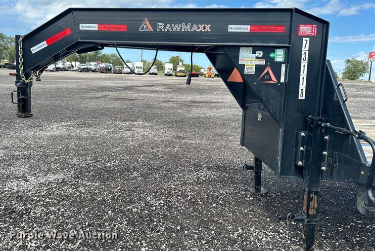 image for item LV9095 2023 RawMaxx FDX-36-210K  equipment trailer