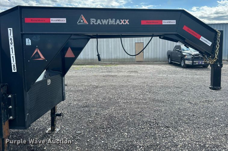 image for item LV9095 2023 RawMaxx FDX-36-210K  equipment trailer