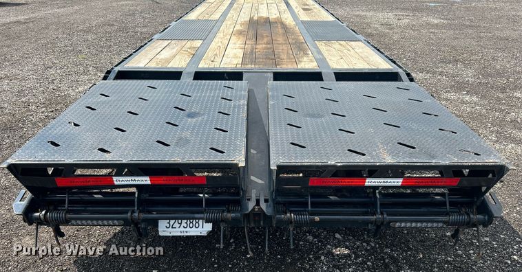 image for item LV9095 2023 RawMaxx FDX-36-210K  equipment trailer