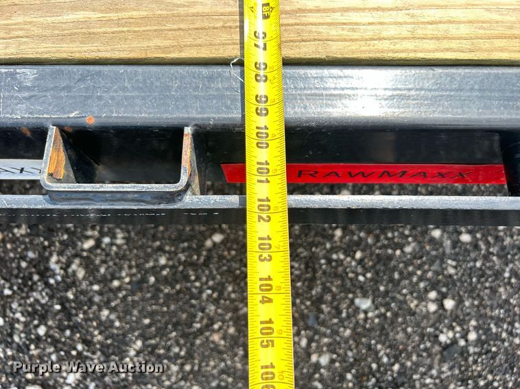 image for item LV9095 2023 RawMaxx FDX-36-210K  equipment trailer