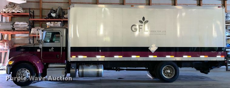 image for item LV9938 2012 Peterbilt 337  box truck