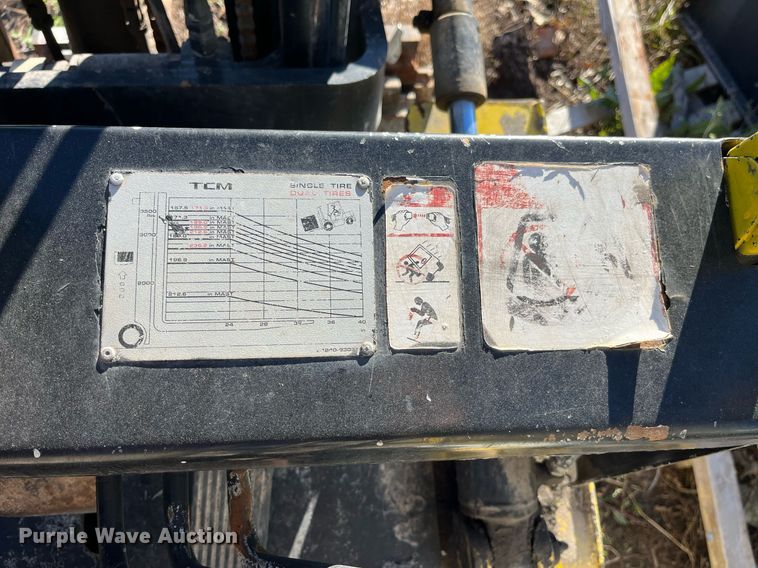 image for item MG9525 TCM FG18N17T  forklift