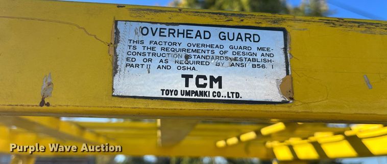 image for item MG9525 TCM FG18N17T  forklift