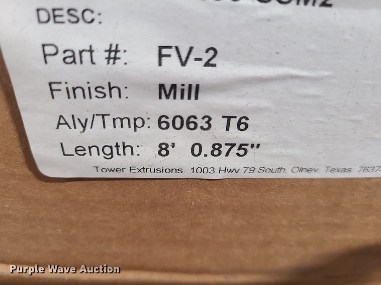 image for item MG9776 Aluminum angles