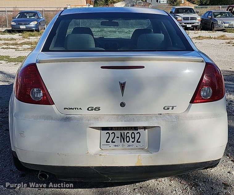 image for item MH9432 2007 Pontiac G6 GT