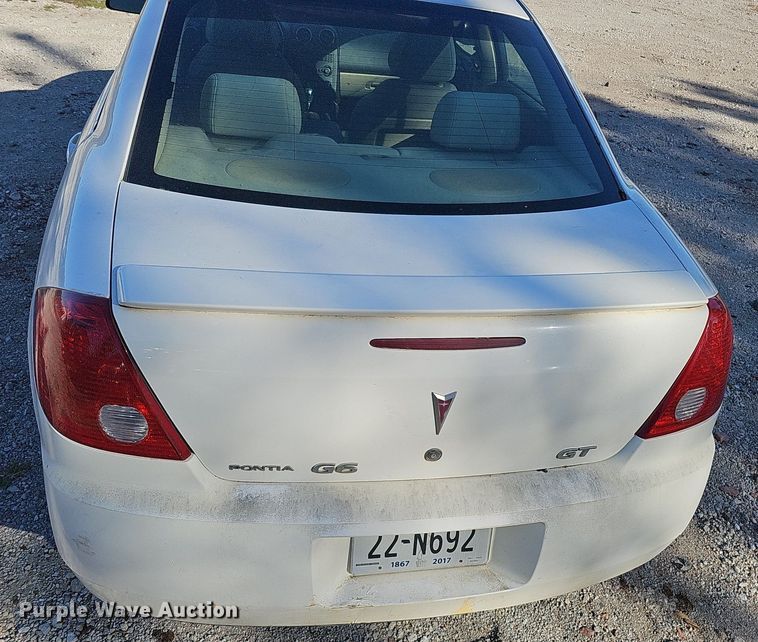 image for item MH9432 2007 Pontiac G6 GT
