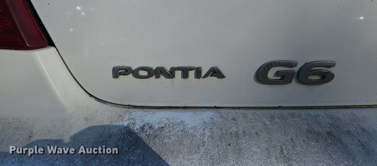 image for item MH9432 2007 Pontiac G6 GT