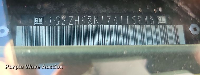 image for item MH9432 2007 Pontiac G6 GT