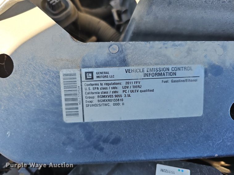 image for item MH9434 2011 Chevrolet Impala LS