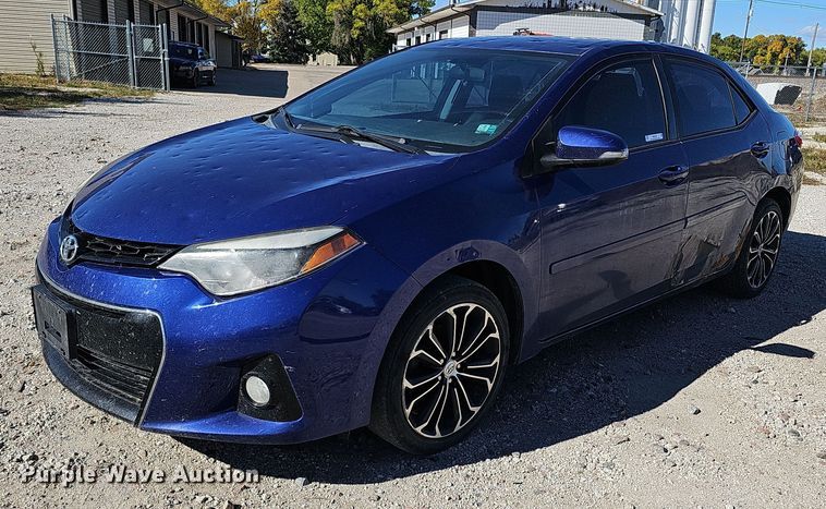 image for item MH9436 2016 Toyota Corolla S