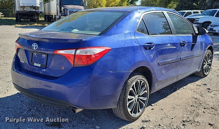 image for item MH9436 2016 Toyota Corolla S