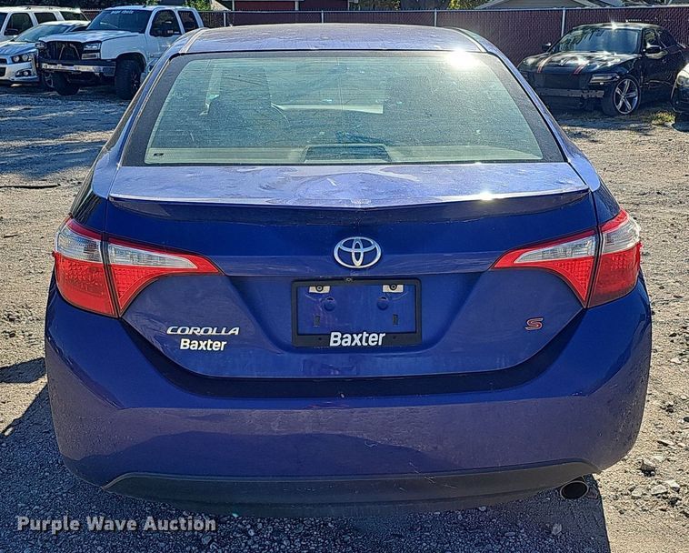 image for item MH9436 2016 Toyota Corolla S