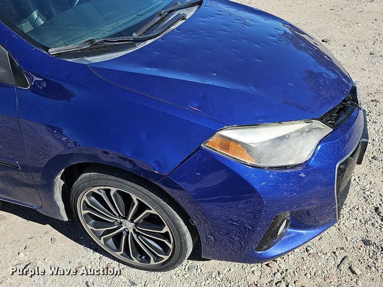 image for item MH9436 2016 Toyota Corolla S