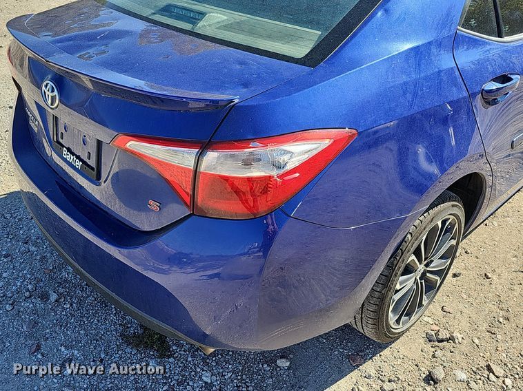 image for item MH9436 2016 Toyota Corolla S