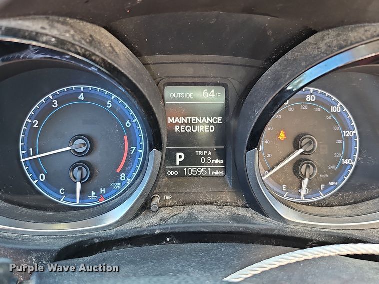 image for item MH9436 2016 Toyota Corolla S