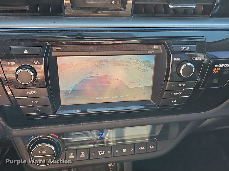 image for item MH9436 2016 Toyota Corolla S