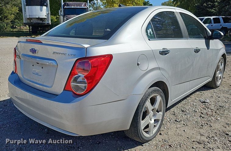 image for item MH9439 2014 Chevrolet Sonic LTZ