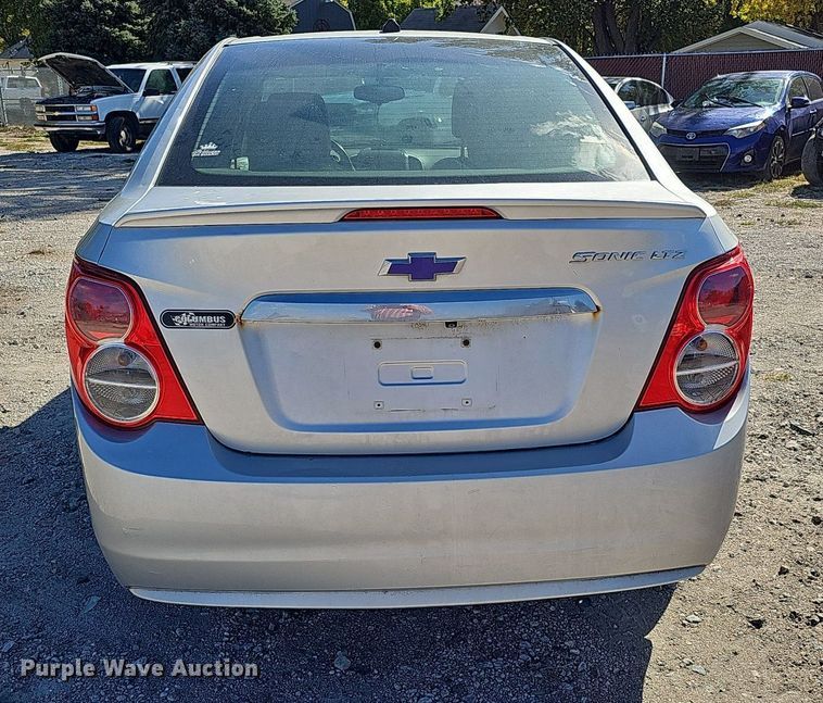 image for item MH9439 2014 Chevrolet Sonic LTZ