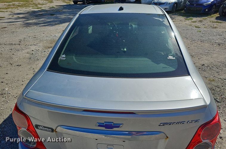 image for item MH9439 2014 Chevrolet Sonic LTZ