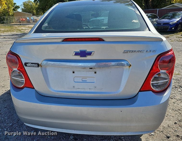 image for item MH9439 2014 Chevrolet Sonic LTZ