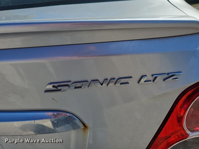 image for item MH9439 2014 Chevrolet Sonic LTZ