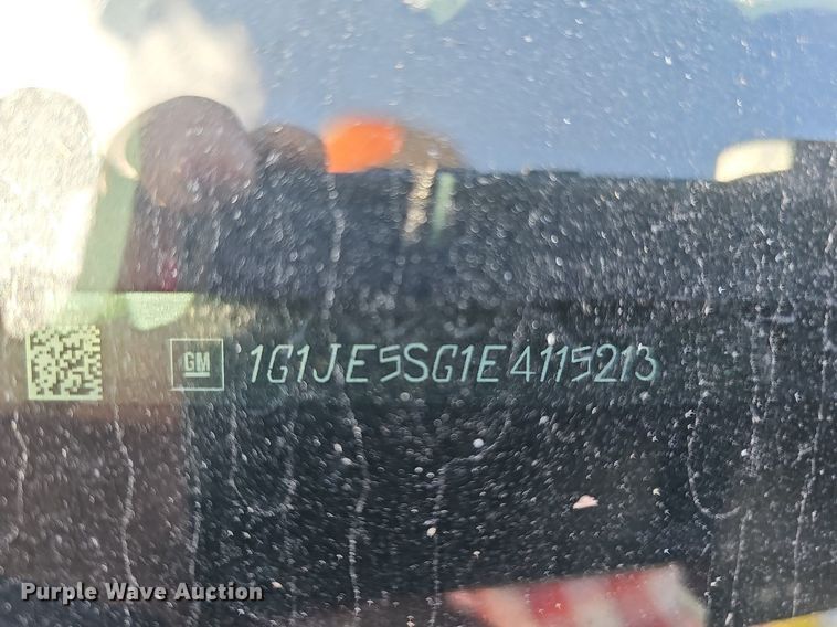 image for item MH9439 2014 Chevrolet Sonic LTZ