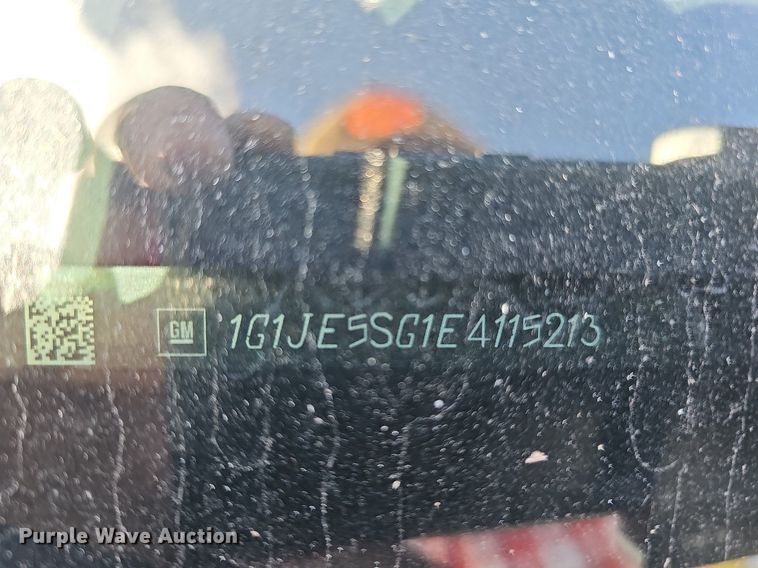 image for item MH9439 2014 Chevrolet Sonic LTZ