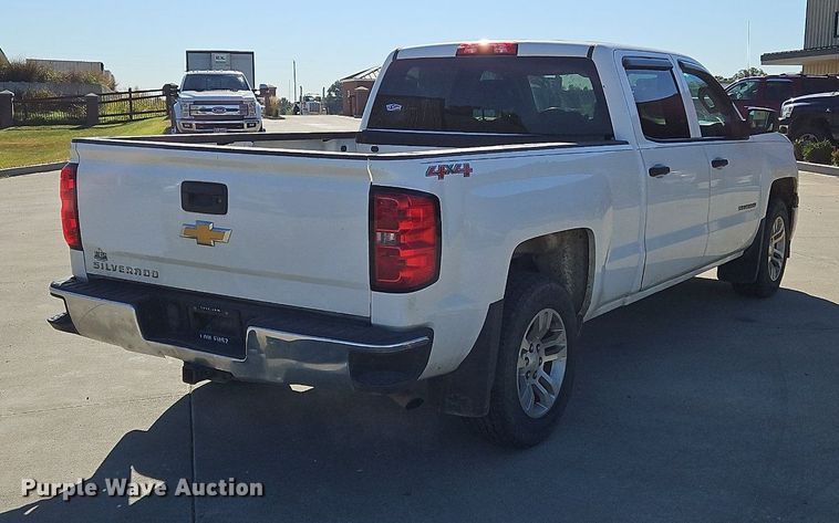 image for item MI9797 2014 Chevrolet Silverado 1500  Crew Cab pickup truck