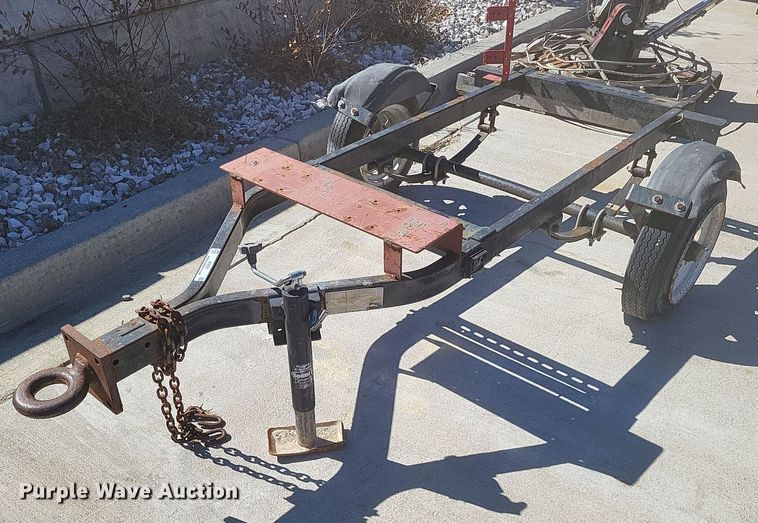 image for item MI9801 2004 Tri-State Industrial  utility trailer