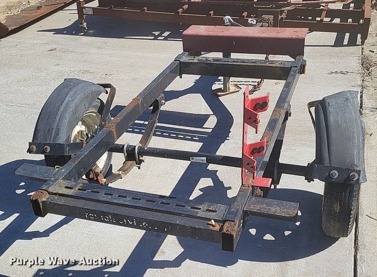 image for item MI9801 2004 Tri-State Industrial  utility trailer