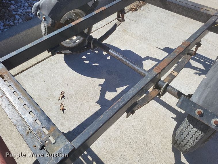 image for item MI9801 2004 Tri-State Industrial  utility trailer