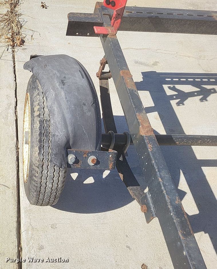 image for item MI9801 2004 Tri-State Industrial  utility trailer