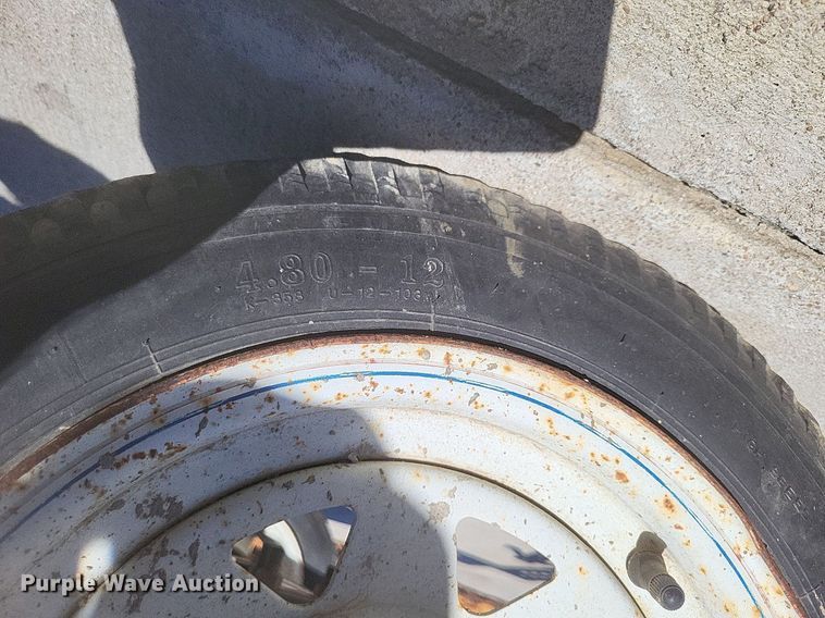 image for item MI9801 2004 Tri-State Industrial  utility trailer