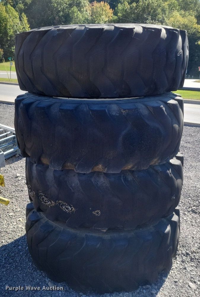 image for item MI9806 (4) 17.5-25 L2 tires and wheels