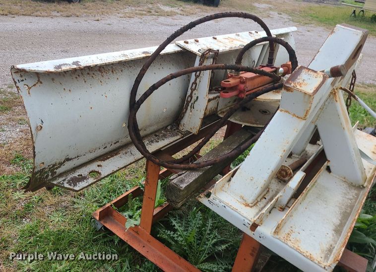 image for item MJ9449 Skid steer snow plow