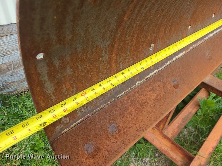 image for item MJ9449 Skid steer snow plow