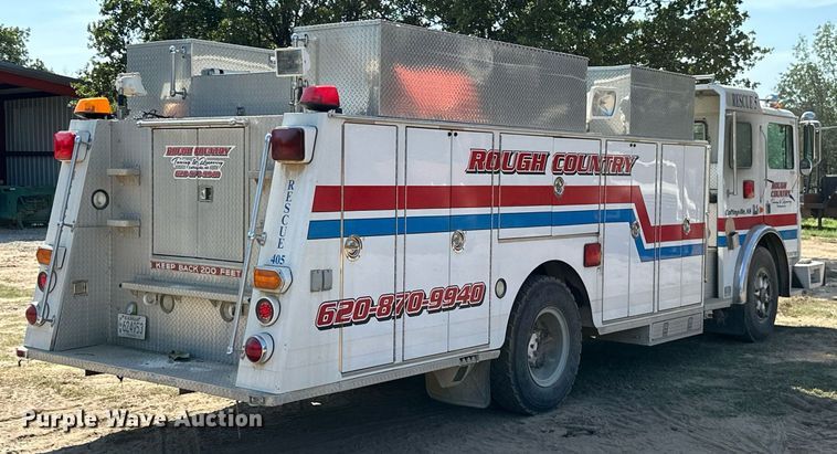 image for item ML9108 1985 Mack MC686FC  rescue vehicle