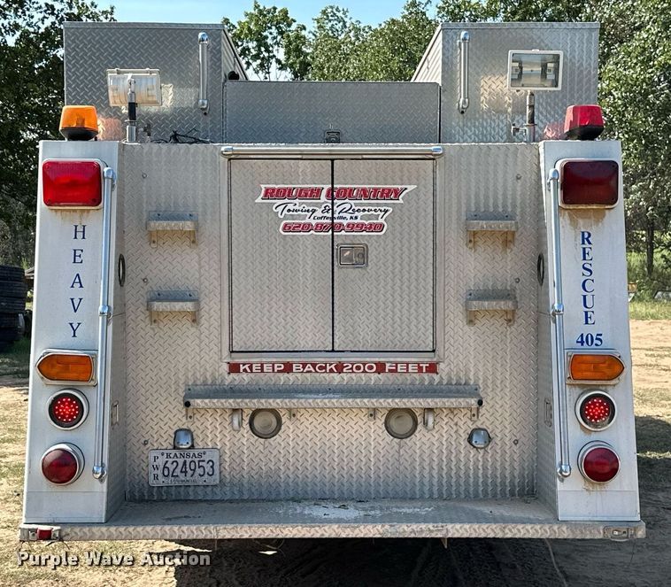 image for item ML9108 1985 Mack MC686FC  rescue vehicle