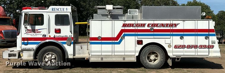 image for item ML9108 1985 Mack MC686FC  rescue vehicle