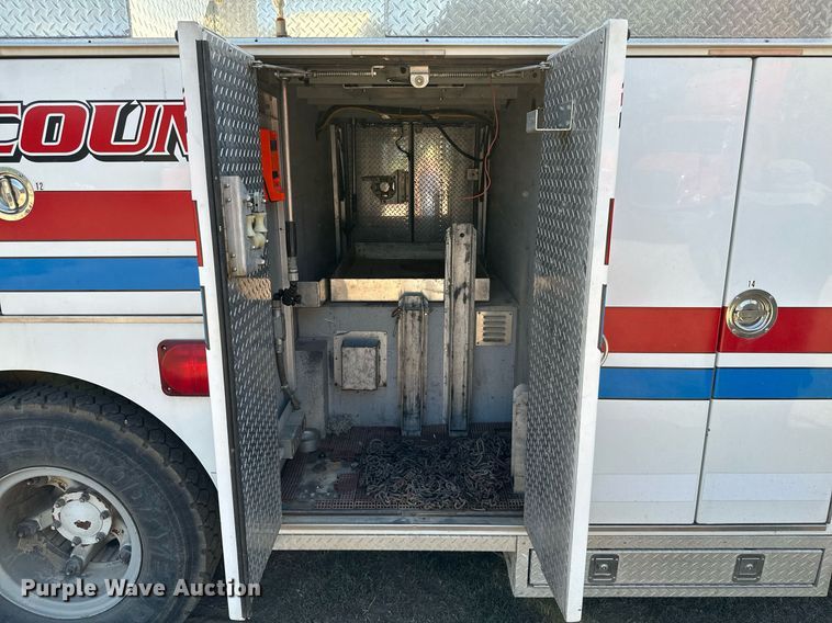 image for item ML9108 1985 Mack MC686FC  rescue vehicle