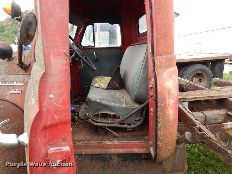 image for item MQ9471 1950 International L-162  pickup truck cab and chassis