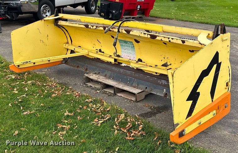 image for item MQ9478 Snow Wolf Ultra Series  skid steer snow plow