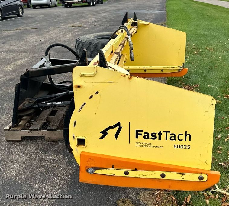 image for item MQ9478 Snow Wolf Ultra Series  skid steer snow plow