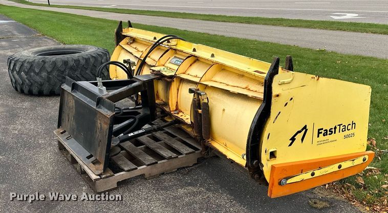 image for item MQ9478 Snow Wolf Ultra Series  skid steer snow plow