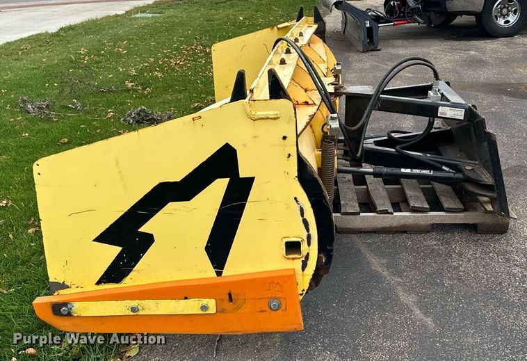 image for item MQ9478 Snow Wolf Ultra Series  skid steer snow plow