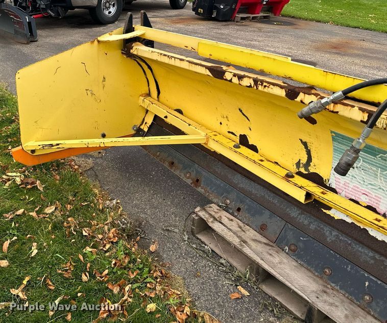 image for item MQ9478 Snow Wolf Ultra Series  skid steer snow plow