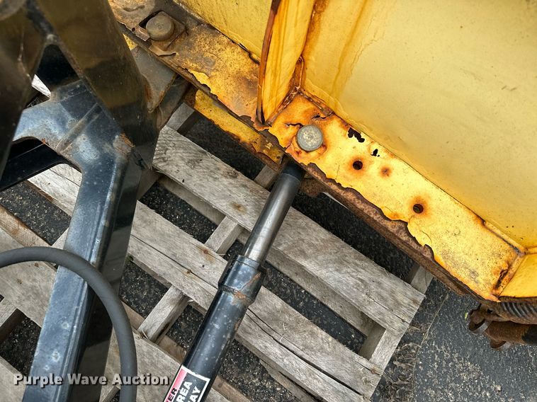 image for item MQ9478 Snow Wolf Ultra Series  skid steer snow plow