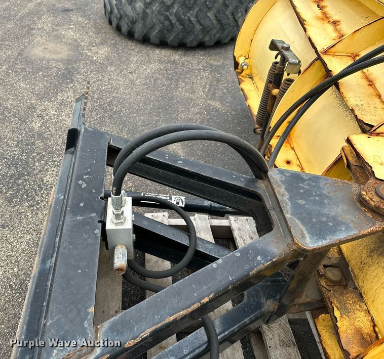 image for item MQ9478 Snow Wolf Ultra Series  skid steer snow plow