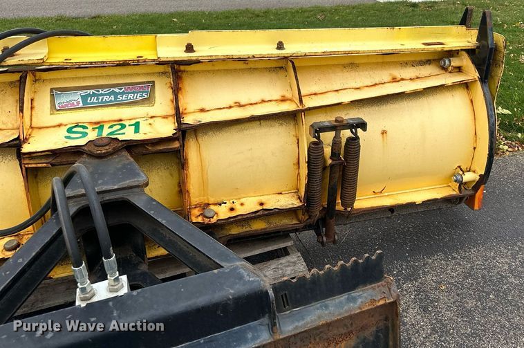 image for item MQ9478 Snow Wolf Ultra Series  skid steer snow plow